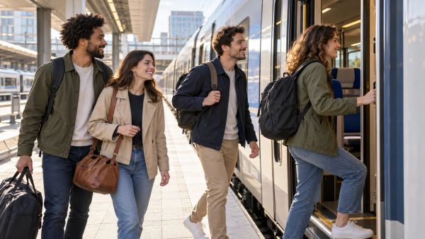 Organisez votre voyage en train groupe facilement et à petit prix