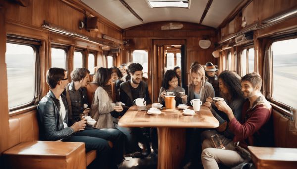 Vivre une expérience unique en voyageant en groupe en train