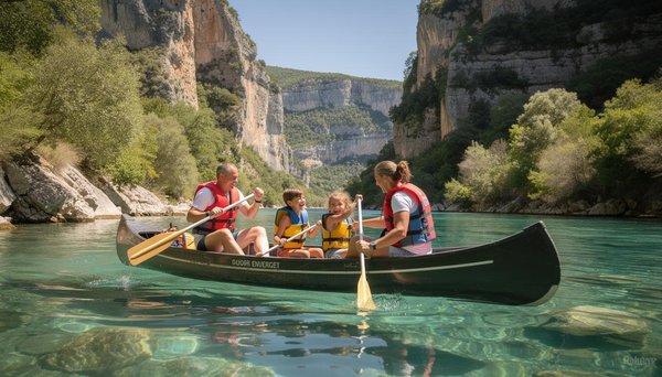 Le Verdon en canoë : une expérience nature à vivre en famille cet été